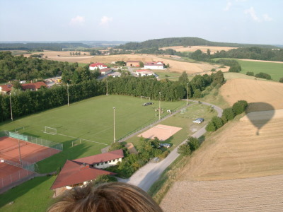 Das Sportgelände des SV Gründelhardt-Oberspeltach